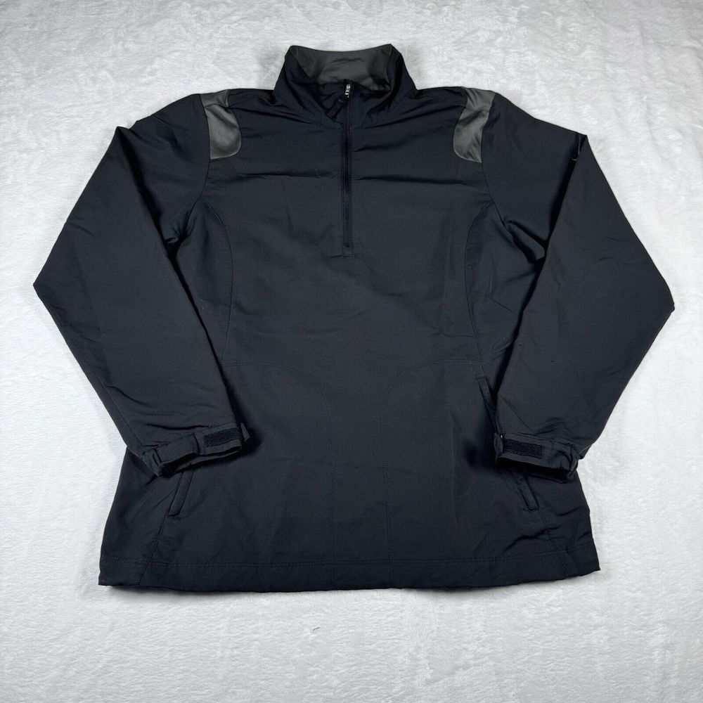 Nike Golf Women's Windproof Half Zip Long Sleeve Jacket Athletic Golf Tennis